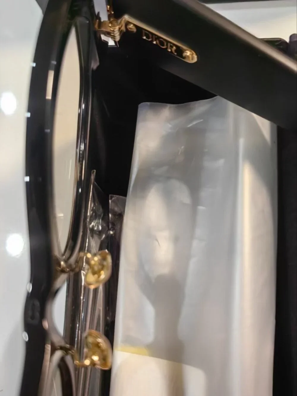Dior Ombre S1F Black Square Sunglasses